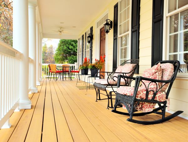 Porch Construction in Bloomington