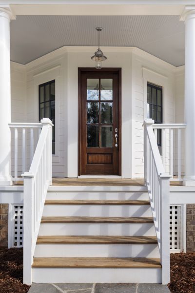 Stoop Railing Installation in Bloomington