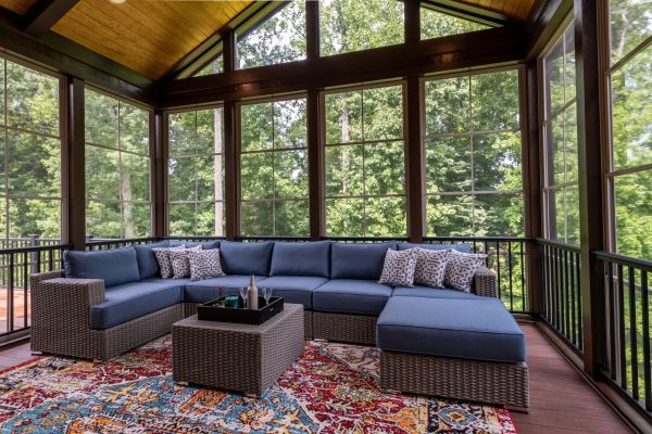 Enclosed Deck Installation in Bloomington