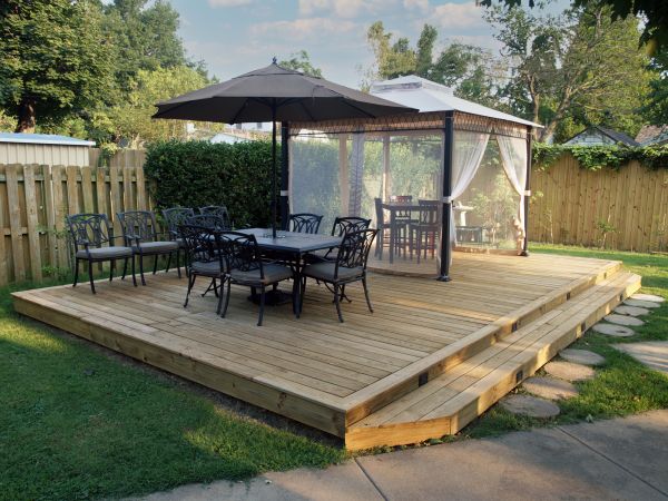 Platform Deck Construction in Bloomington